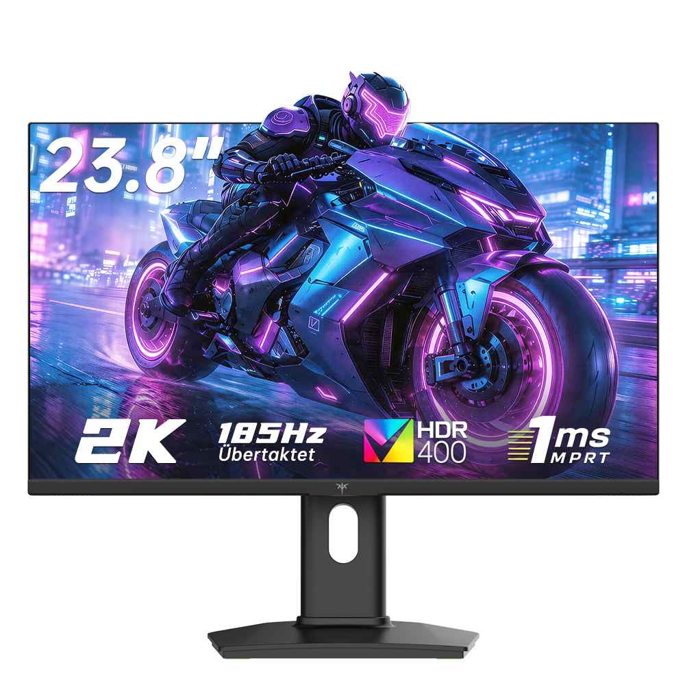 KTC H24T7 Gaming-Monitor 24 Zoll 2560 × 1440 QHD 180Hz Fast IPS HDR400