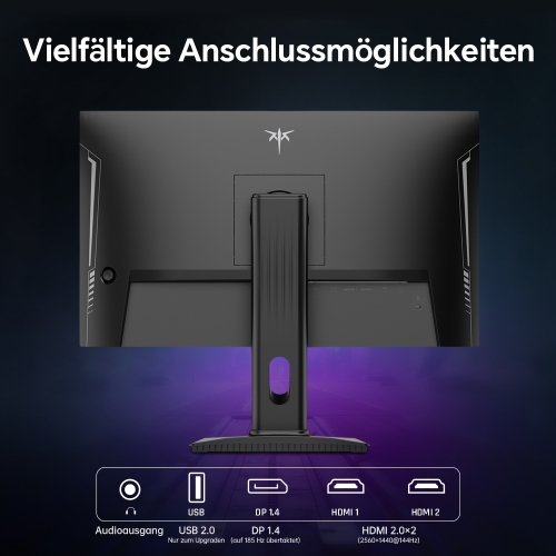 KTC H24T7 Gaming Monitor 24 Zoll QHD 185Hz Fast IPS
