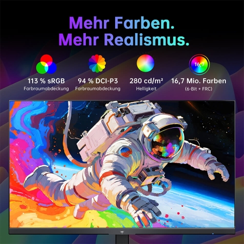 KTC H24B9S-2 Gaming Monitor 24 Zoll FHD 144Hz IPS