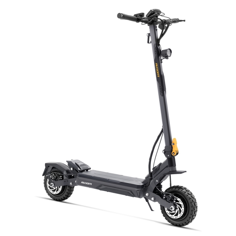 Ausom Gosoul 2 Pro Doppelmotor Offroad-E-Scooter 90 km 18 Ah Schlauchlose Gummireifen 20 km/h
