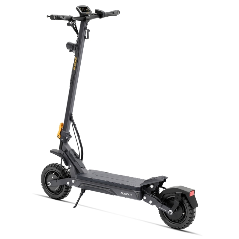 Ausom Gosoul 2 Pro Doppelmotor Offroad-E-Scooter 90 km 18 Ah Schlauchlose Gummireifen 20 km/h