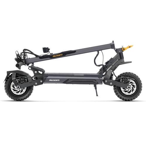 Ausom Gosoul 2 Pro Doppelmotor Offroad-E-Scooter 90 km 18 Ah Schlauchlose Gummireifen 20 km/h