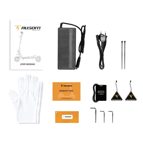 Ausom Gosoul 2 Pro Doppelmotor Offroad-E-Scooter 90 km 18 Ah Schlauchlose Gummireifen 20 km/h