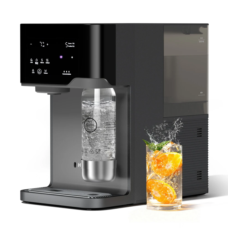 Hydrofast C300 RO Wasserfilter + 2 zusätzliche BUB01 Sprudelflaschen