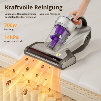 JIMMY JV35 Milbensauger Set | UV-C, 60°C & 6 HEPA-Filter