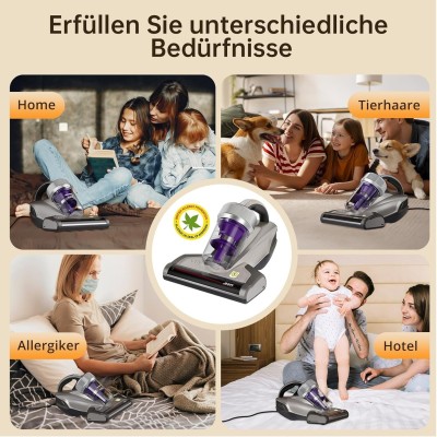 JIMMY JV35 Milbensauger Set | UV-C, 60°C & 6 HEPA-Filter