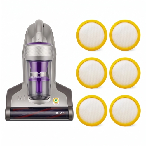 JIMMY JV35 Milbensauger Set | UV-C, 60°C & 6 HEPA-Filter