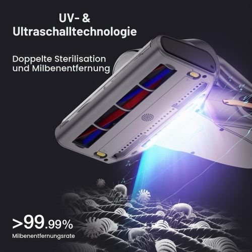 JIMMY BX7 Pro Milbensauger 700 W | UV-C & 6 HEPA-Filter
