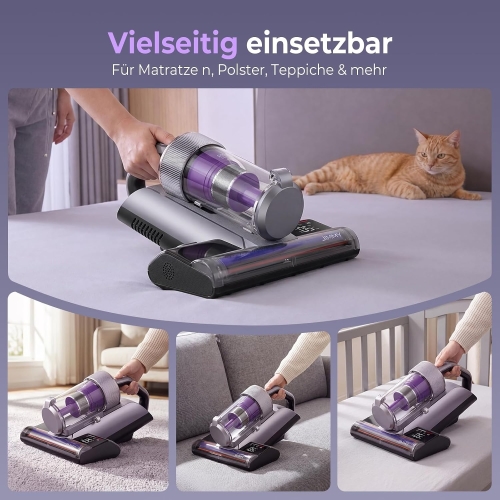 JIMMY BX8 Pro Milbensauger Set mit 6 HEPA-Filtern | 17.000 Pa