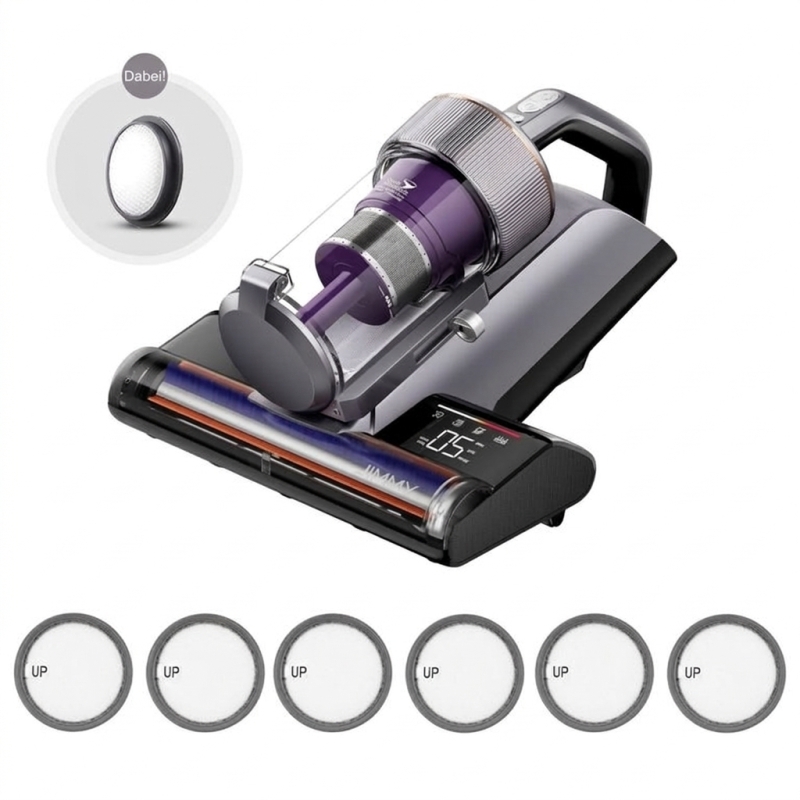 JIMMY BX8 Pro Milbensauger Set mit 6 HEPA-Filtern | 17.000 Pa