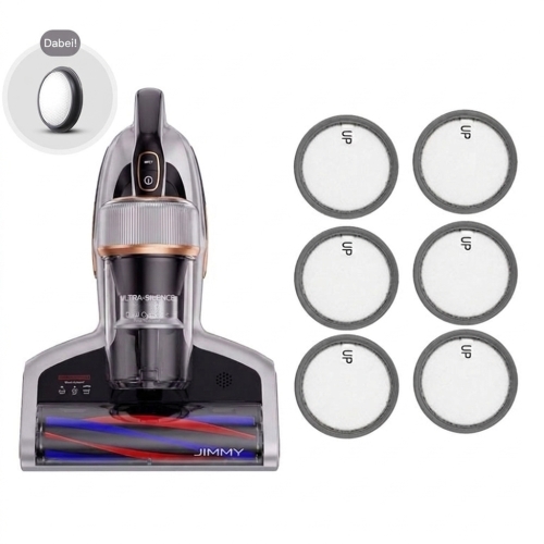 JIMMY BX7 Pro Max Set – Milbensauger mit 6 HEPA-Filtern & 16.000 Pa
