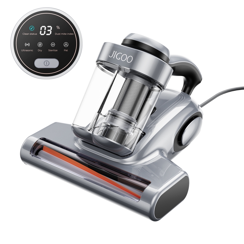 JIGOO J300 Milbensauger – UV‑C & 13 kPa Matratzenreiniger