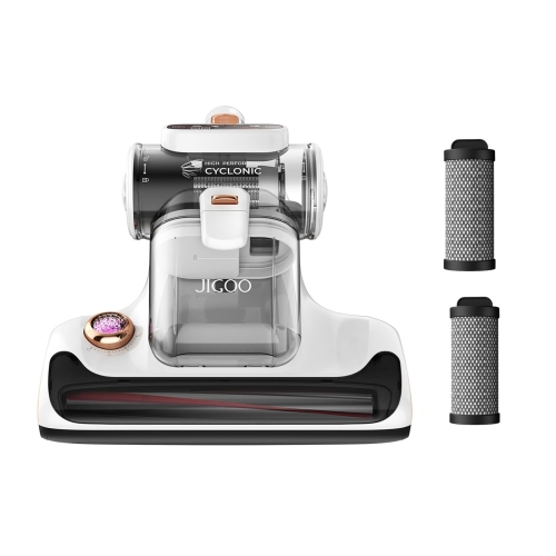 JIGOO T600 Matratzenstaubsauger Weiß + 2 Filter