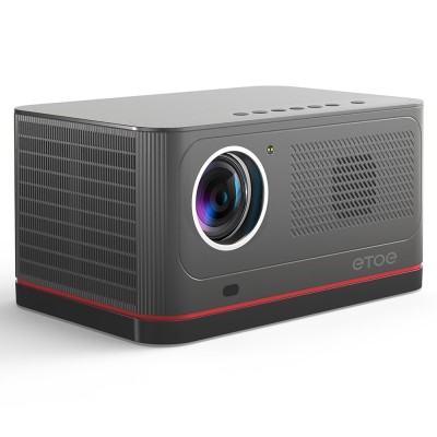 ETOE Whale Pro Beamer 2026 – Android TV 14, 1080p, 1800 ANSI Lumen, Auto Fokus & Keystone