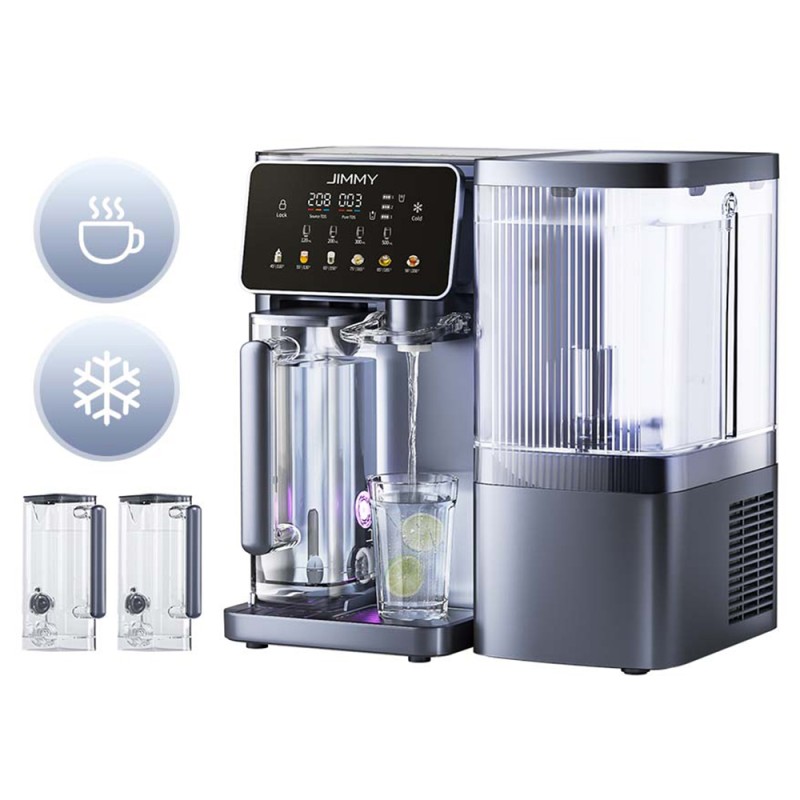 JIMMY R9 PRO – Smart RO Wasserfilter für Zuhause, 7‑Stufen Filtration & Heiß/Kalt Wasser