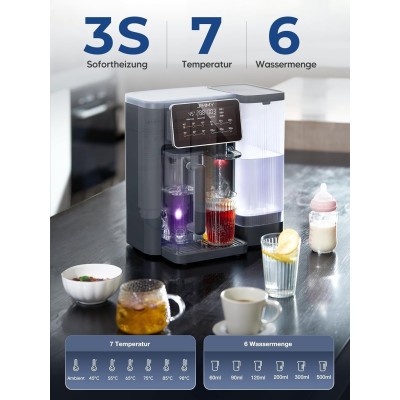 Jimmy R9 Umkehrosmose-Wasserfilter Heißwasser 7-Stufen-Filtration