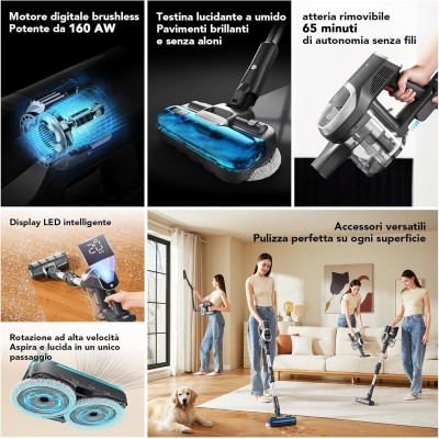 Jimmy-Jv9-Pro-Aqua-Kabelloser-Staubsauger-Wischfunktion-160aw