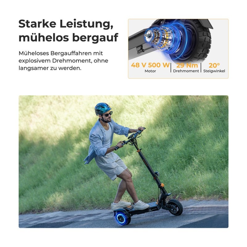 Ausom L1 ABE E-Scooter – Straßenzugelassen & ideal für Pendler