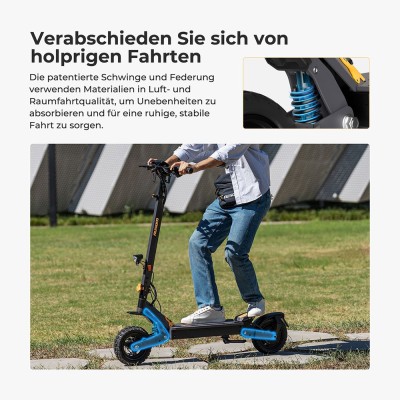 Ausom L1 ABE E-Scooter – Straßenzugelassen & ideal für Pendler