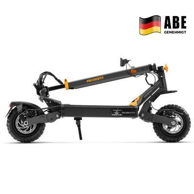 Ausom L1 ABE E-Scooter Straßenzugelassen mit 70 km Reichweite 15,6Ah 29 Nm