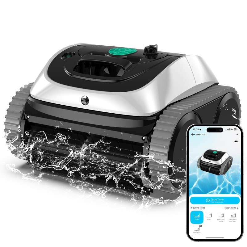 WYBOT C1 Kabelloser Poolroboter mit App-Steuerung