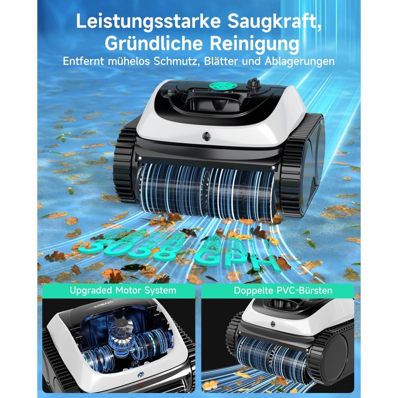 WYBOT C1 Kabelloser Poolroboter mit App-Steuerung