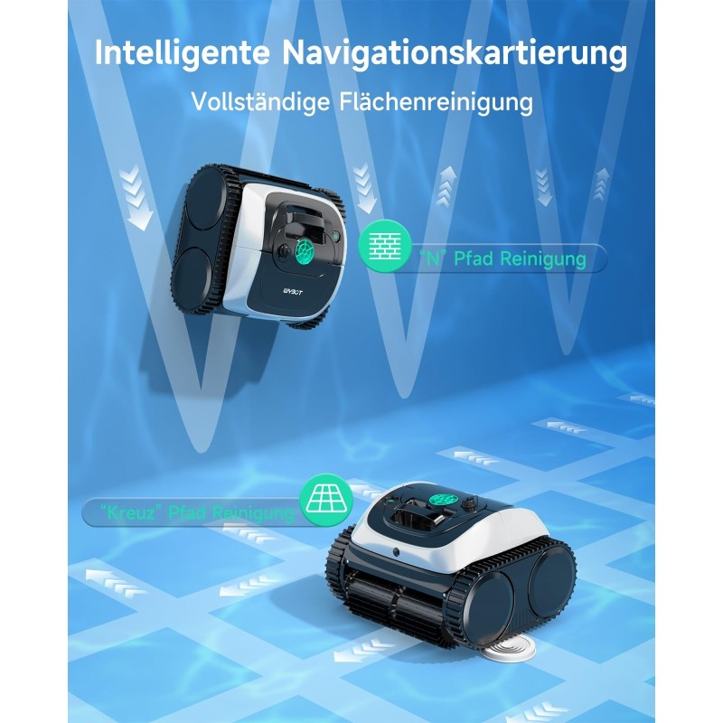 WYBOT C1 Kabelloser Poolroboter mit App-Steuerung