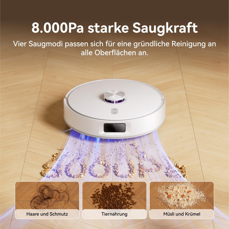 Narwal Freo S Saugroboter mit Wischfunktion & 8000Pa