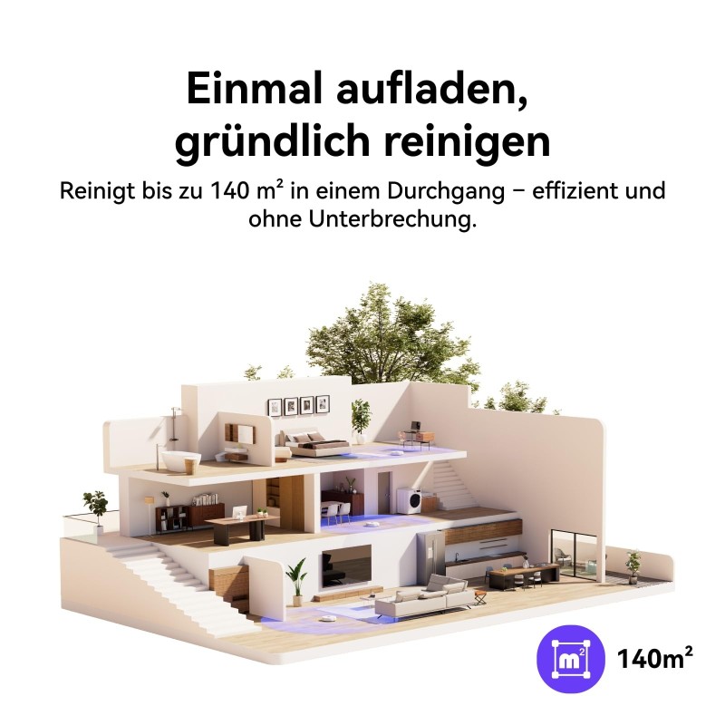 Narwal Freo S Saugroboter mit Wischfunktion & 8000Pa