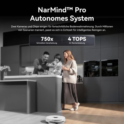 NARWAL Freo Z10 Ultra Saugroboter mit Wischfunktion & Selbstreinigungsstation