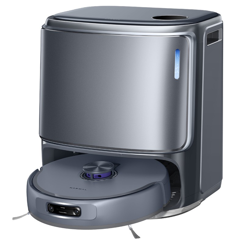 Narwal Freo Z10 Ultra Roboterstaubsauger mit Selbstentleerungsstation  18 000Pa Saugkraft  KI-Visions-Technologie  DirtSense-Te