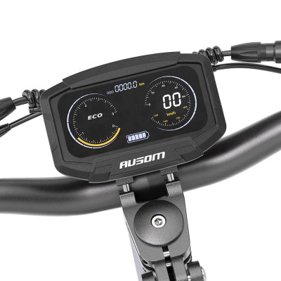 Ausom F1 Max EU-Stecker Schwarzer E-Scooter