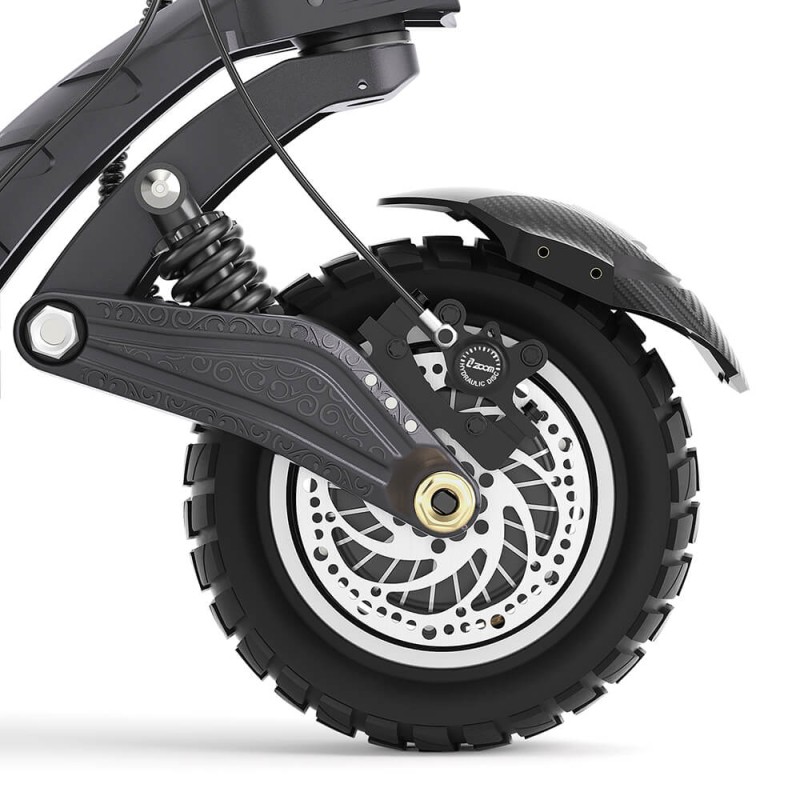 Ausom F1 Max EU-Stecker Schwarzer E-Scooter