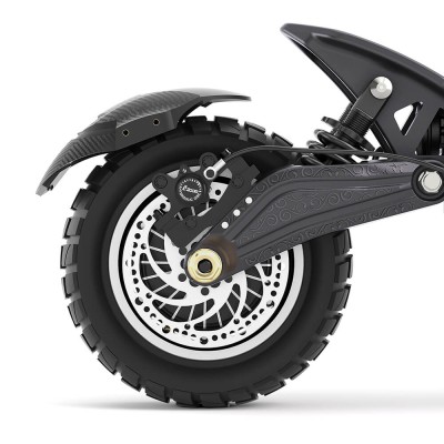 Ausom F1 Max EU-Stecker Schwarzer E-Scooter