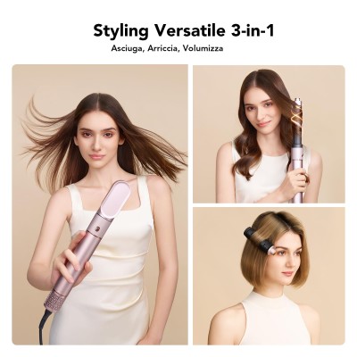 JIMMY HF9 Pro Haartrockner 3-in-1 mit Lockenstab & Volumenbürste