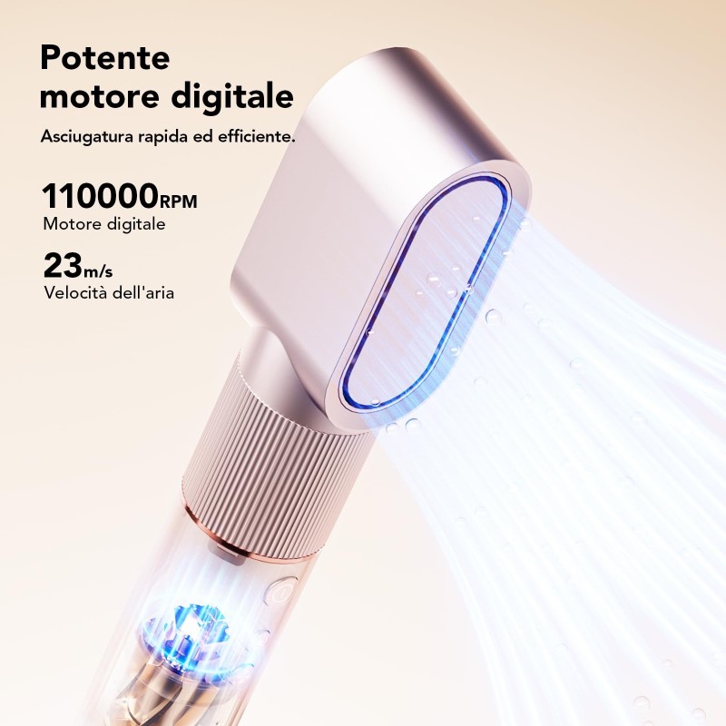 JIMMY HF9 Pro Haartrockner 3-in-1 mit Lockenstab & Volumenbürste