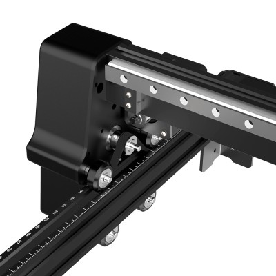 Mecpow X5 Pro 33W Laser-Graviermaschine  600x600mm Gravurbereich  0 08x0 1mm Laserpunkt mit automatischer Luftunterstützung EU