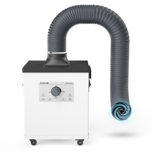 Mecpow P150 Lötrauchabsaugung 150W Rauchabsauger für Lasergravierer X4 Pro FC1 FC2 FC3 3-stufige Filtration 99,97% Effizienz