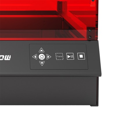 Mecpow X4 Pro 22W Laser-Graviermaschine mit eingebauter Kamera  Acryl-Schutzabdeckung und FDA-Klasse-1-Zertifizierung