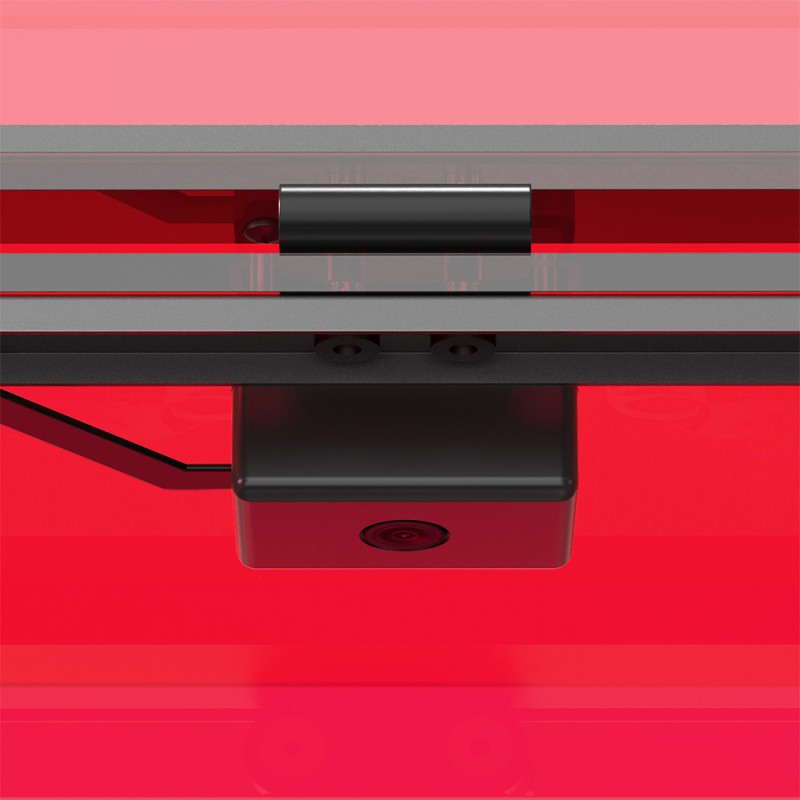 Mecpow X4 Pro 22W Laser-Graviermaschine mit eingebauter Kamera  Acryl-Schutzabdeckung und FDA-Klasse-1-Zertifizierung