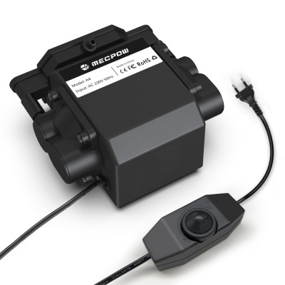 Mecpow X3 Pro 10W Laser-Graviermaschine mit einstellbarer Luftunterstützung  Sicherheitssperre  Not-Aus-Schalter  Flammendetek