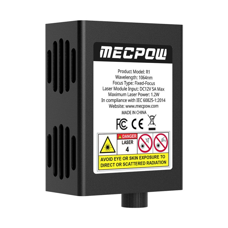 Mecpow R1 1064nm 1 2W Infrarot-Lasermodul für M1/X3/X3 Pro Lasergravierer