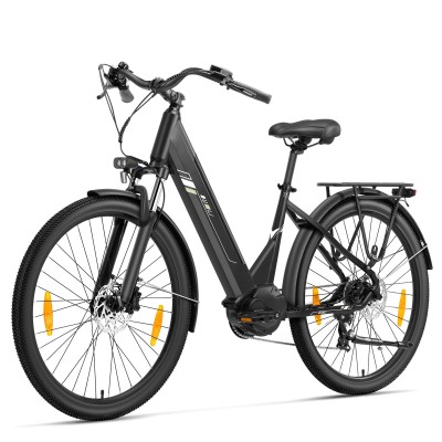 Urbano 3 EU-Stecker Grau  27 5 Zoll  36V 13AH Batteriekapazität  250W Mittelmotor E-Bike