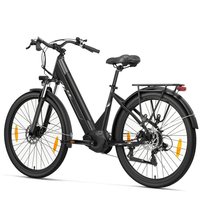 Urbano 3 EU-Stecker Grau  27 5 Zoll  36V 13AH Batteriekapazität  250W Mittelmotor E-Bike