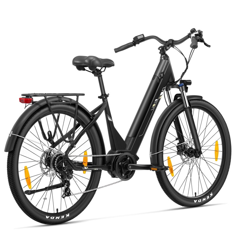 Urbano 3 EU-Stecker Grau  27 5 Zoll  36V 13AH Batteriekapazität  250W Mittelmotor E-Bike