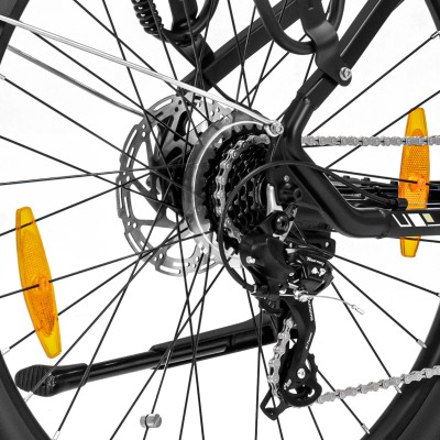 Urbano 3 EU-Stecker Grau  27 5 Zoll  36V 13AH Batteriekapazität  250W Mittelmotor E-Bike