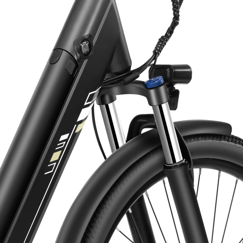 Urbano 3 EU-Stecker Grau  27 5 Zoll  36V 13AH Batteriekapazität  250W Mittelmotor E-Bike