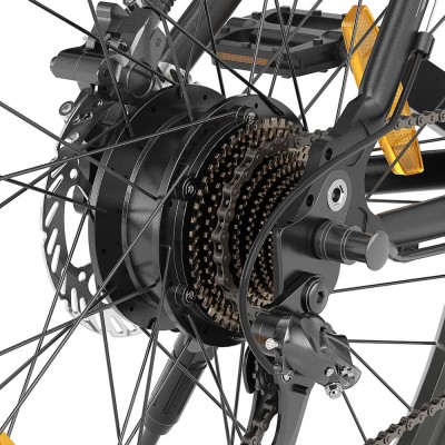 Eleglide Mopride 2 29" Schwarz EU-Stecker Step-Through 36V18Ah 250W E-Bike