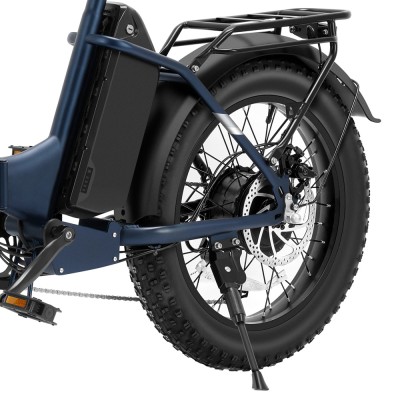 Touroll S2 Blau EU-Stecker Step-Thru 20 Zoll 48V15Ah 250W E-Bike