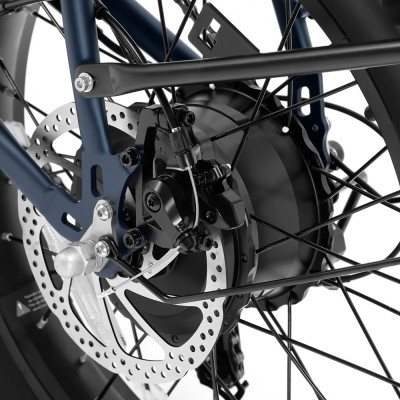 Touroll S2 Blau EU-Stecker Step-Thru 20 Zoll 48V15Ah 250W E-Bike